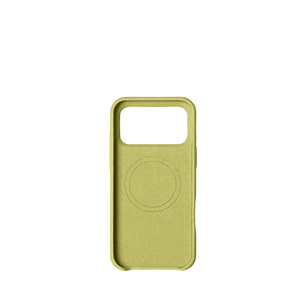 Pellipelli iPhone 17 Pro/Pro max Series Button Version French Imported Leather Phone Case/Butter Cream
