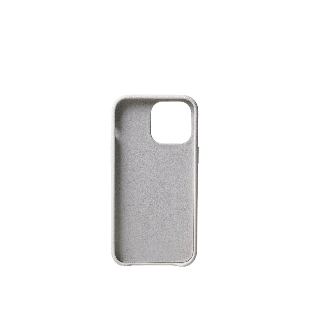 Pellipelli iPhone 14/15 Pro/Pro Max Series Card Pack Style French Imported Leather Phone Case/Natural