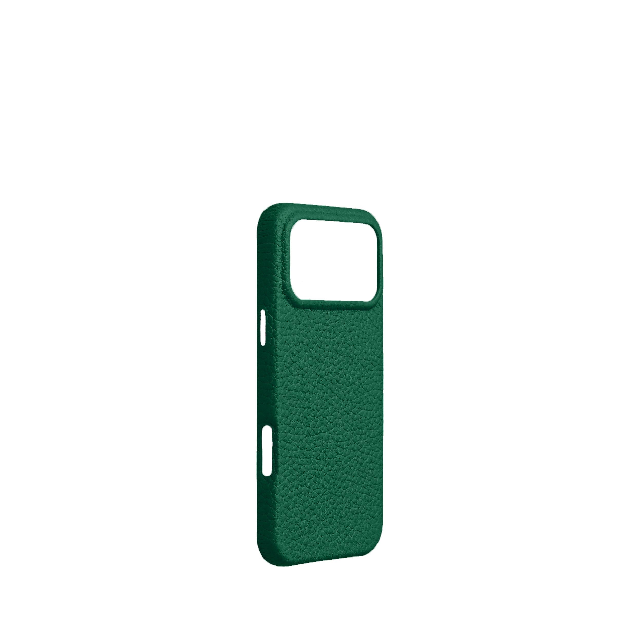 Pellipelli iPhone 17 Pro/Pro max Series Button Version French Imported Leather Phone Case/Mint Green