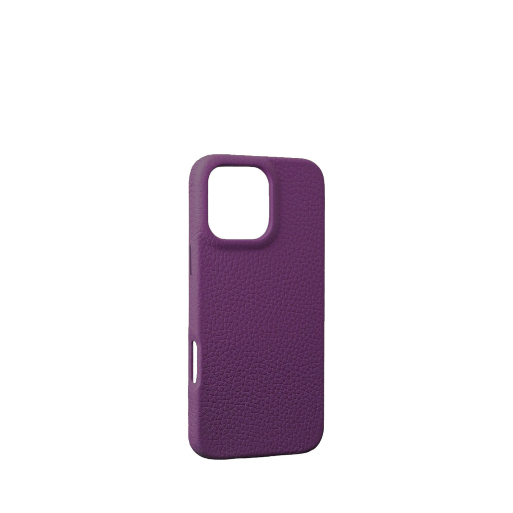 Pellipelli iPhone 16Pro/Pro max Series Button Version French Imported Leather Phone Case/Anemone