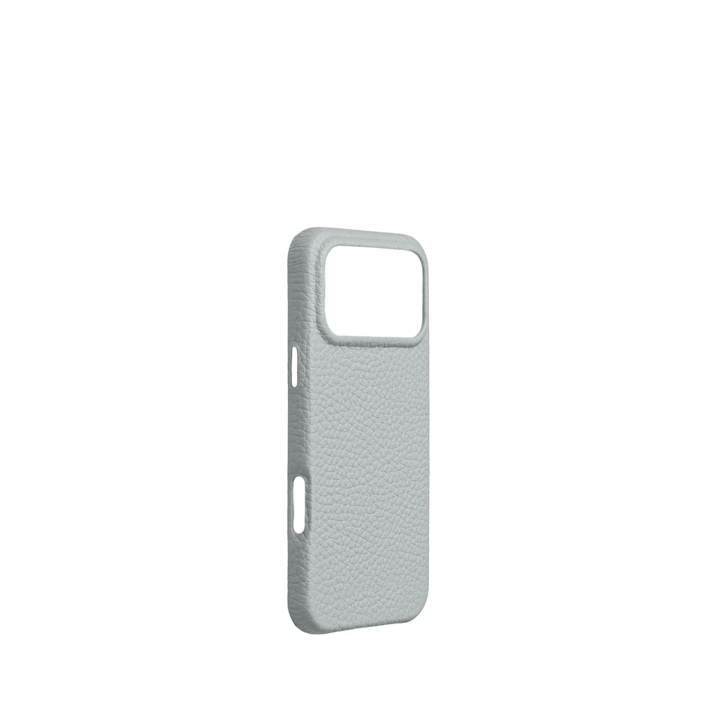 Pellipelli iPhone 17 Pro/Pro max Series Button Version French Imported Leather Phone Case/Blue Glacier