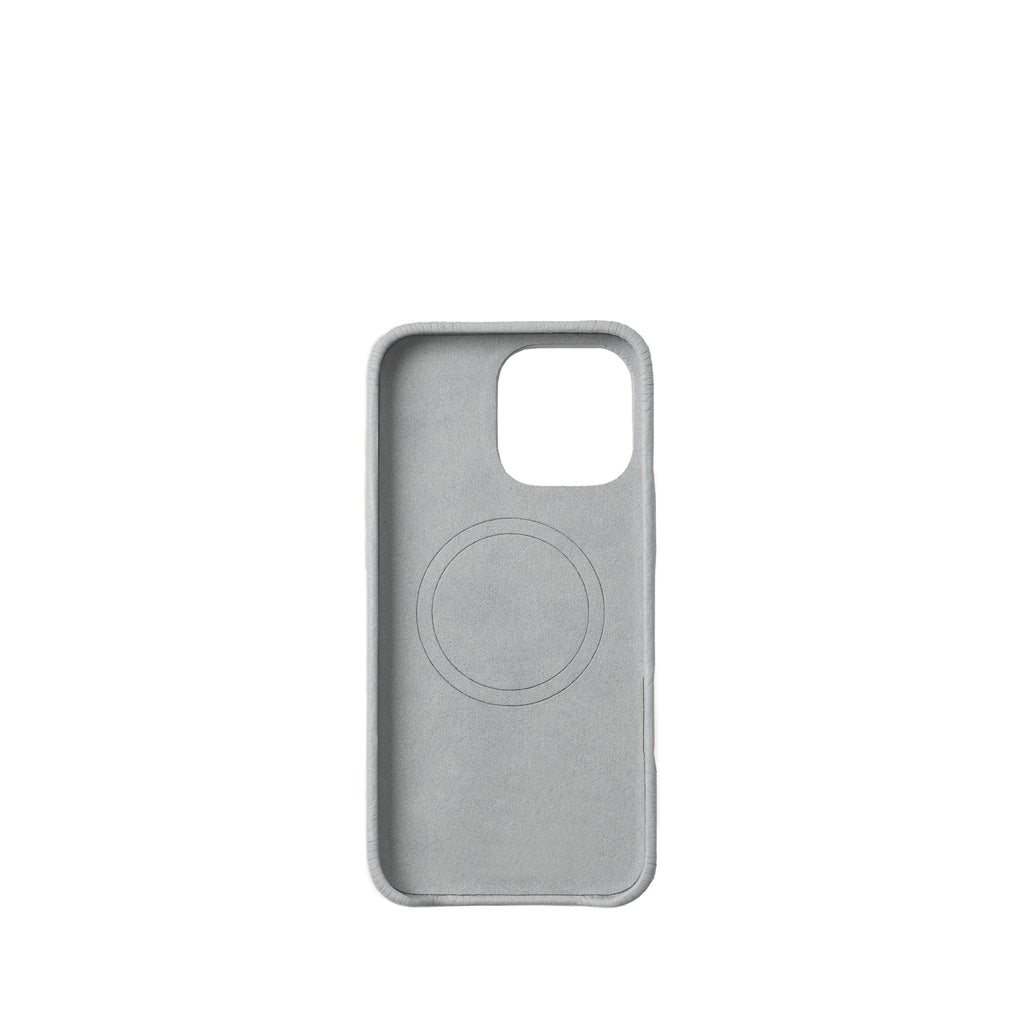 Pellipelli iPhone 16Pro/Pro max Series Button Version French Imported Leather Phone Case/Blue Glacier