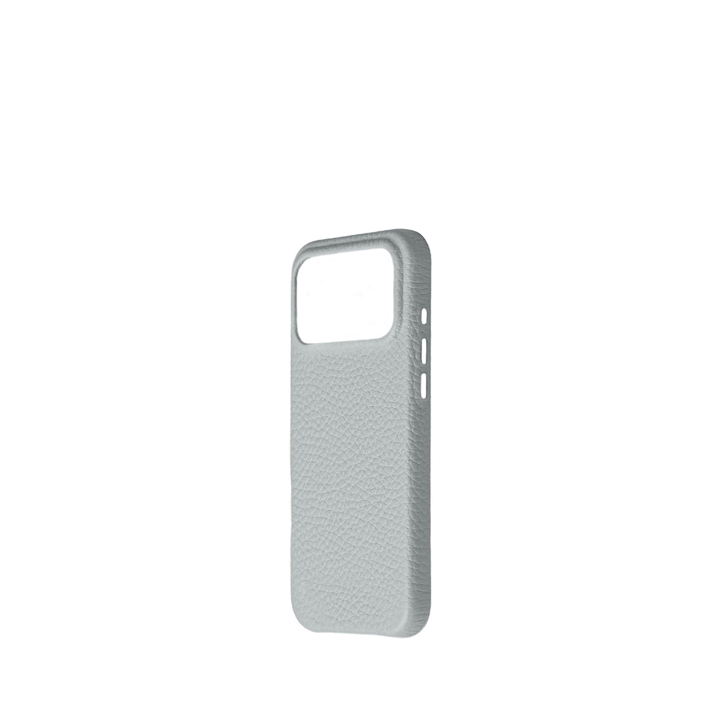 Pellipelli iPhone 17 Pro/Pro max Series Button Version French Imported Leather Phone Case/Blue Glacier