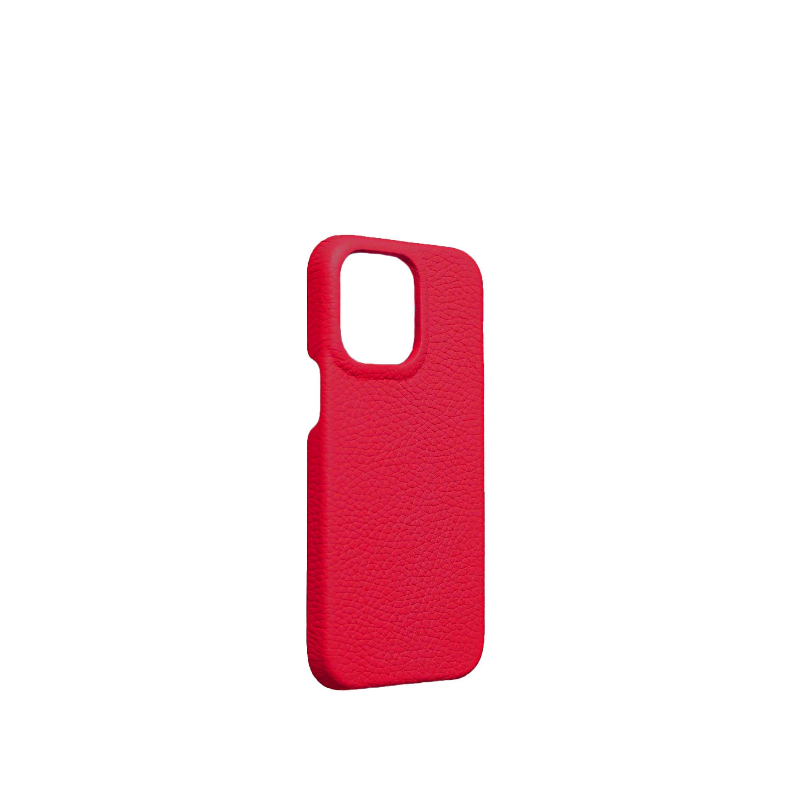 Pellipelli iPhone 15 Pro/Pro Max Series Open-toe style French Imported Leather Phone Case/Jaipur Rose