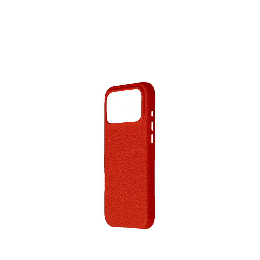 Pellipelli iPhone 17 Pro/Pro max Series Button Version French Imported Leather Phone Case/Sunburst Soda