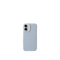 Pellipelli iPhone 16 Series Button Version French Imported Leather Phone Case/Sugar Blue