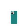 Pellipelli iPhone 16 Series Button Version French Imported Leather Phone Case/Vert Verone