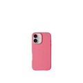 Pellipelli iPhone 16 Series Button Version French Imported Leather Phone Case/Lipstick Rose
