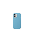 Pellipelli iPhone 16 Series Button Version French Imported Leather Phone Case/Blue Ciel