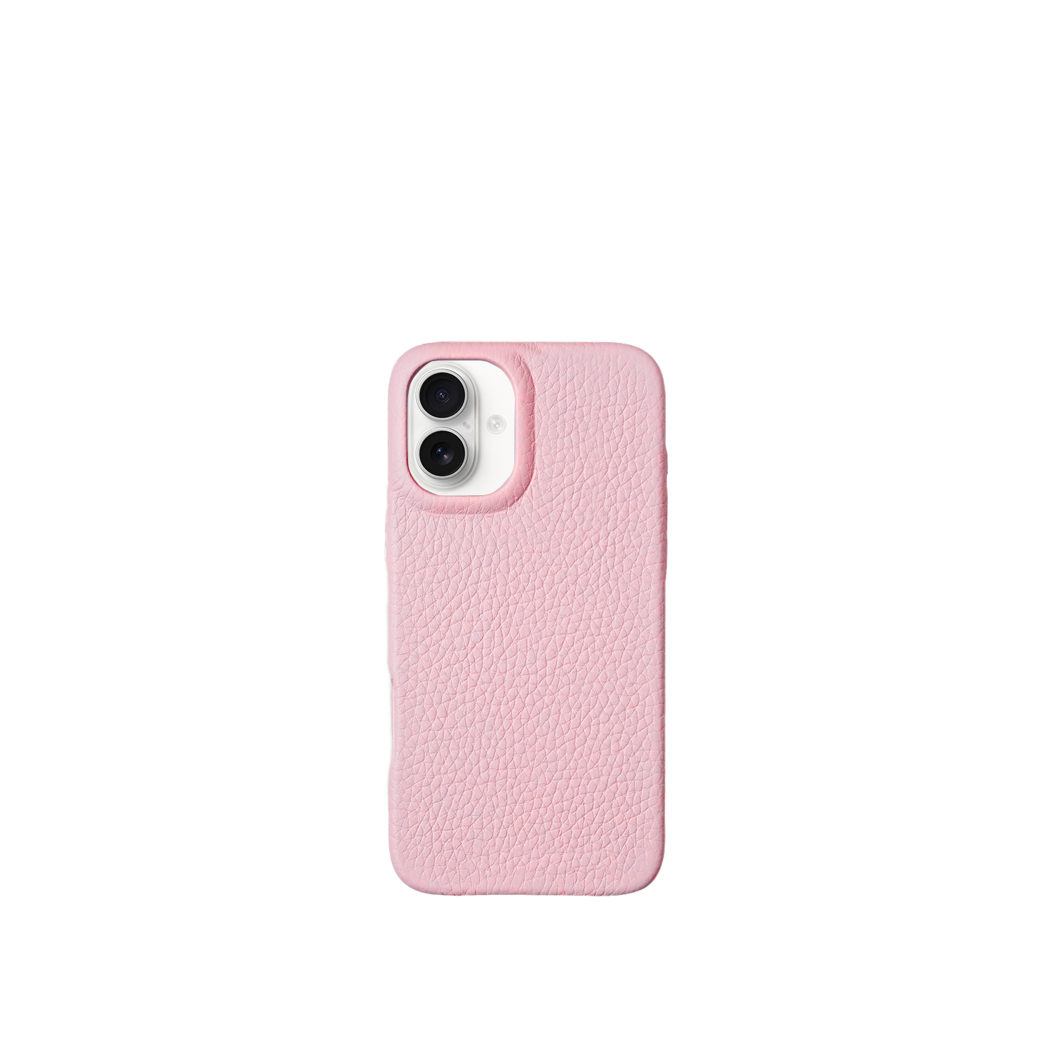 Pellipelli iPhone 16 Series Button Version French Imported Leather Phone Case/Rose Darling