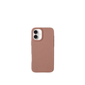 Pellipelli iPhone 16 Series Button Version French Imported Leather Phone Case/Blush Mauve