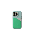 Pellipelli iPhone 14/15 Pro/Pro Max Series Card Pack Style French Imported Leather Phone Case/Vert