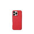 Pellipelli iPhone 16Pro/Pro max Series Button Version French Imported Leather Phone Case/Rouge Tomate