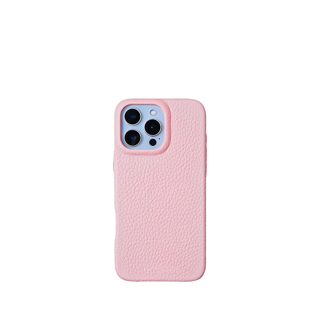Pellipelli iPhone 16Pro/Pro max Series Button Version French Imported Leather Phone Case/Rose Darling