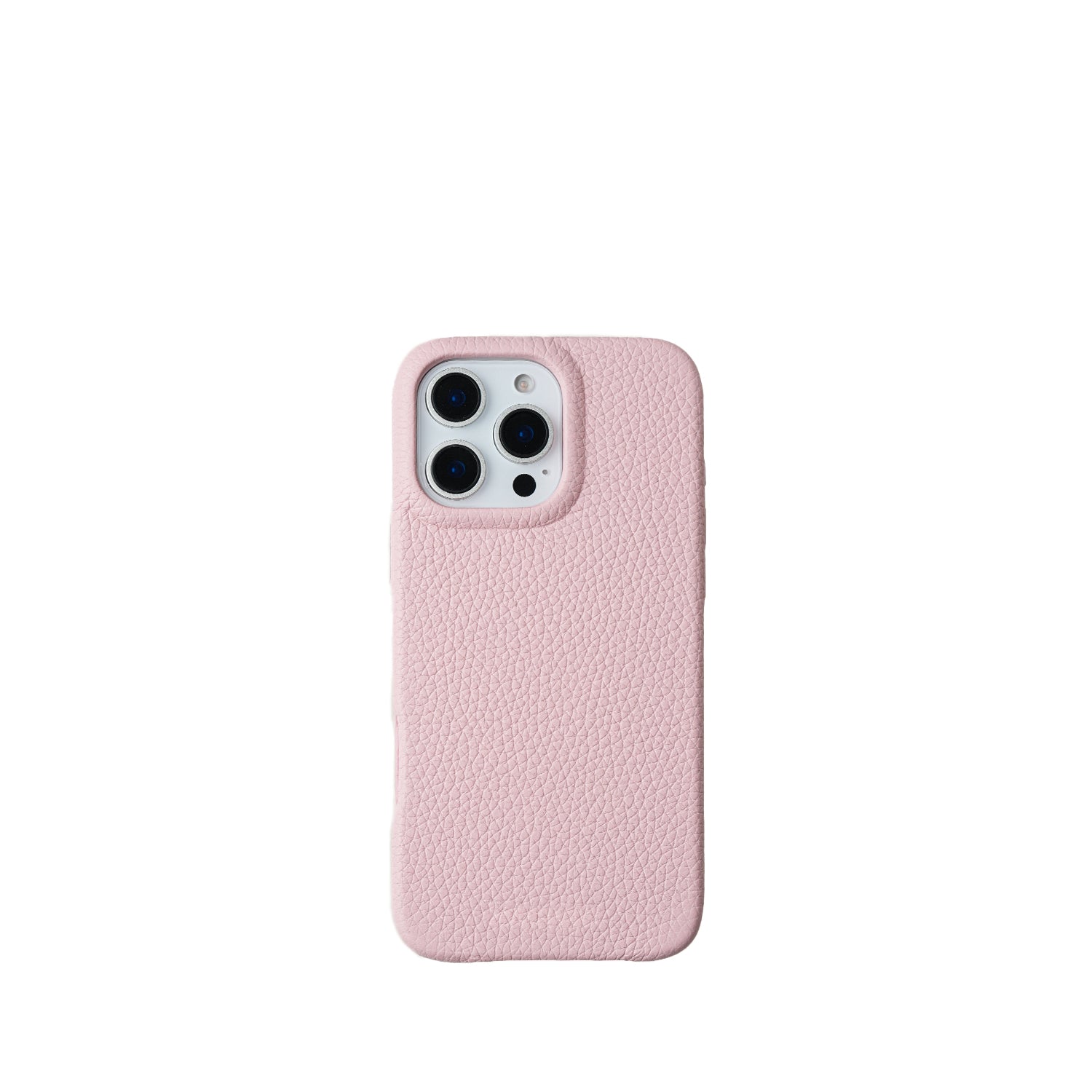 Pellipelli iPhone 16Pro/Pro max Series Button Version French Imported Leather Phone Case/Sakura Rose