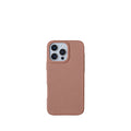 Pellipelli iPhone 16Pro/Pro max Series Button Version French Imported Leather Phone Case/Blush Mauve