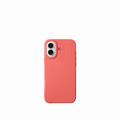 Pellipelli iPhone 17 Series Button Version French Imported Leather Phone Case/Neon Pink