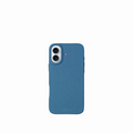 Pellipelli iPhone 17 Series Button Version French Imported Leather Phone Case/Blue Jean