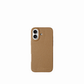 Pellipelli iPhone 17 Series Button Version French Imported Leather Phone Case/Peanut Brown