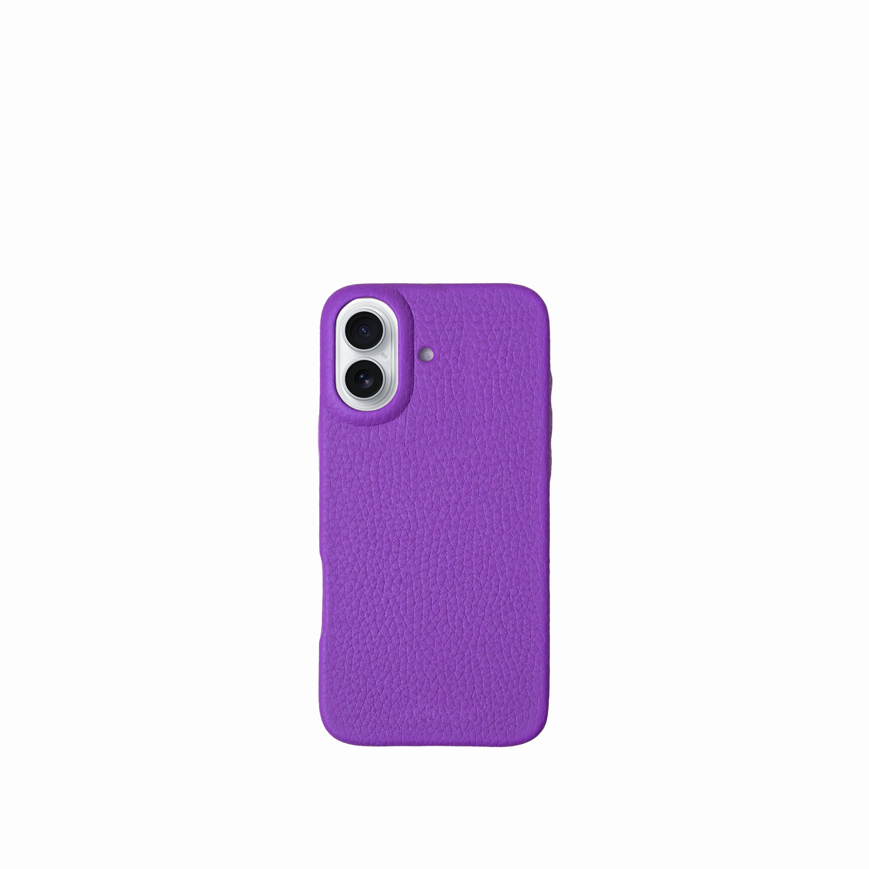 Pellipelli iPhone 17 Series Button Version French Imported Leather Phone Case/Misty Violet