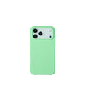Pellipelli iPhone 17 Pro/Pro max Series Button Version French Imported Leather Phone Case/Vert Melon
