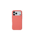 Pellipelli iPhone 17 Pro/Pro max Series Button Version French Imported Leather Phone Case/Neon Pink