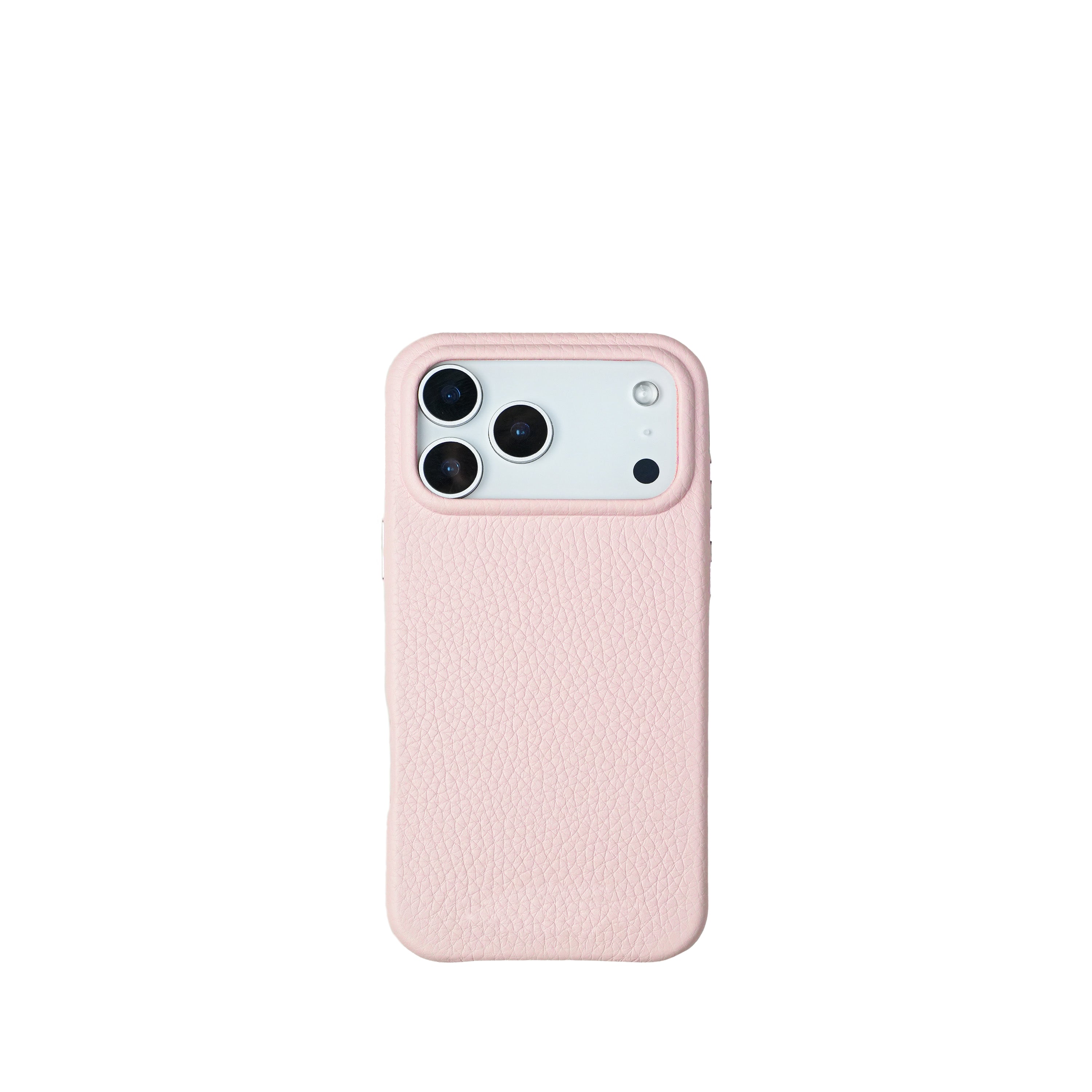 Pellipelli iPhone 17 Pro/Pro max Series Button Version French Imported Leather Phone Case/Rose Darling