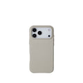 Pellipelli iPhone 17 Pro/Pro max Series Button Version French Imported Leather Phone Case/White Sand