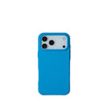 Pellipelli iPhone 17 Pro/Pro max Series Button Version French Imported Leather Phone Case/Frida Blue