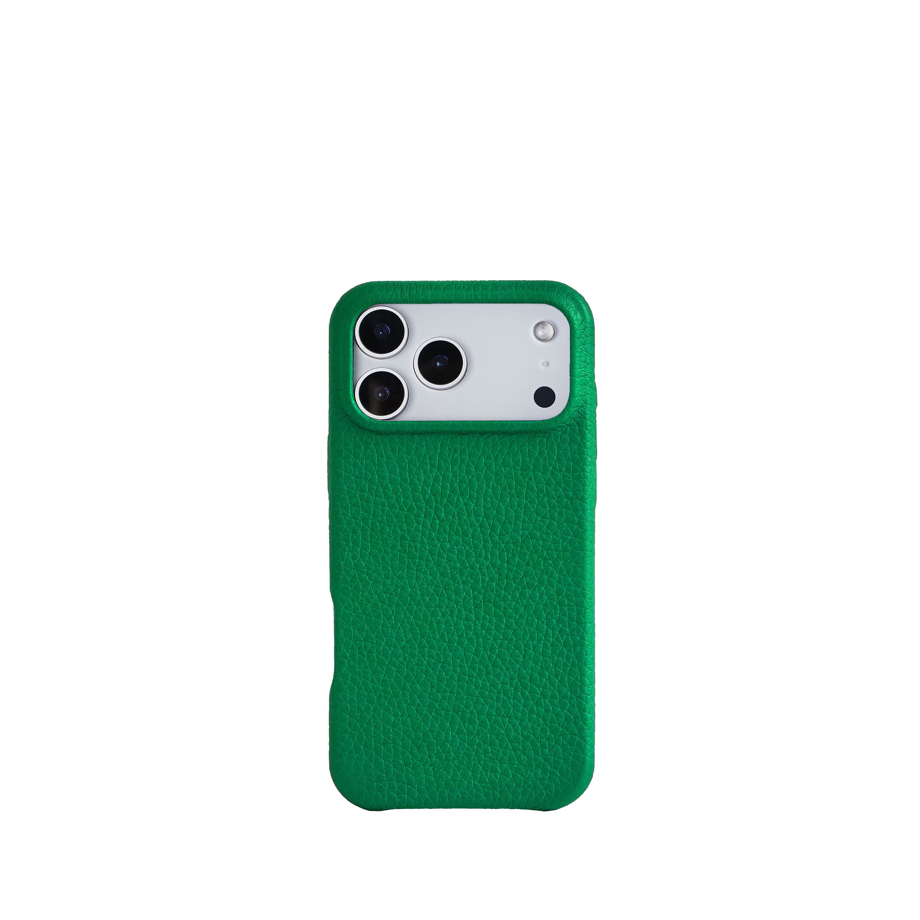 Pellipelli iPhone 17 Pro/Pro max Series Button Version French Imported Leather Phone Case/Mint Green