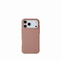 Pellipelli iPhone 17 Pro/Pro max Series Button Version French Imported Leather Phone Case/Blush Mauve