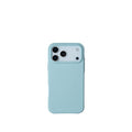 Pellipelli iPhone 17 Pro/Pro max Series Button Version French Imported Leather Phone Case/Blue Marshmallow